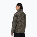 Dámská mikina Sweaty Betty Plush Contrast Zip Up Fleece brown ink leopard print 3