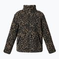 Dámská mikina Sweaty Betty Plush Contrast Zip Up Fleece brown ink leopard print 7