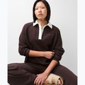 Dámská mikina Sweaty Betty Revive Rugby espresso brown 4