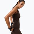 Dámské tričko na jógu Sweaty Betty Seamless Ruched Tank espresso brown 4