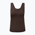 Dámské tričko na jógu Sweaty Betty Seamless Ruched Tank espresso brown 6