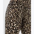 Dámské tréninkové legíny Sweaty Betty Power Piping Workout 7/8 brown ink leopard print 6
