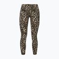 Dámské tréninkové legíny Sweaty Betty Power Piping Workout 7/8 brown ink leopard print 8
