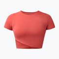 Dámské tričko na jógu Sweaty Betty All Day Wrap terrazzo red 6