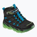 Dětské boty SKECHERS Mega-Surge Flash Breeze black/blue/lime 8