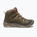 Pánské trekové boty KEEN Circadia Mid Wp green-brown 1026766 12