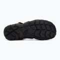 Juniorské sandály KEEN Seacamp II CNX dark olive/gold flame 4