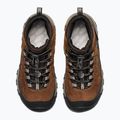 Dětské trekingové boty KEEN Targhee IV Mid Waterproof bison/brindle 10