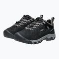 Dětské trekingové boty KEEN Targhee IV Low Waterproof black/steel grey 4