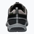 Dětské trekingové boty KEEN Targhee IV Low Waterproof black/steel grey 5