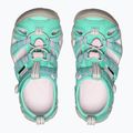 Dětské sandály KEEN Seacamp II CNX aqua/giggle pink 5