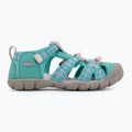 Juniorské sandály KEEN Seacamp II CNX bright aqua/giggle pink 2