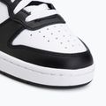 Boty  Nike Court Borough Mid 2 white/white/black/university red 7