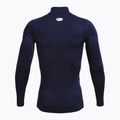 Pánské tréninkové tričko Longsleeve Under Armour Comp Mock UA Armour midnight navy/white 2