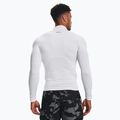 Pánské  tričko longsleeve  Under Armour Comp Mock UA Armour white/black 3