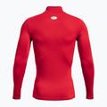 Pánské tréninkové tričko Longsleeve Under Armour Comp Mock UA Armour red/white 2