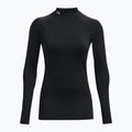 Dámské tričko Longsleeve Under Armour Authentics CG Mockneck black/white 5