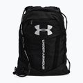 Under Armour Undeniable Sackpack 20 l černá/černá/metalická stříbrná