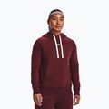 Dámská mikina Under Armour Rival Fleece Hb Hoodie maroon 1356317