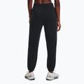 Dámské sportovní kalhoty  Under Armour Essential Fleece Joggers black/white 3