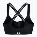 Under Armour Infinity High Bra Fitness podprsenka na zip černá 1373860 2