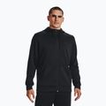 Pánská mikina Under Armour Fleece FZ Hoodie black/black