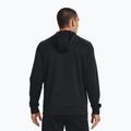 Pánská mikina Under Armour Fleece FZ Hoodie black/black 3