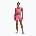 Under Armour Armour Mid Rise dámské tréninkové šortky růžové 1360925 2