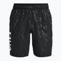 Under Armour pánské tréninkové šortky UA Woven Emboss černé 1361432-003