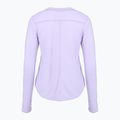 Dámské běžecké tričko Brooks Distance Graphic LS heather violet dash/stripe 2