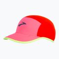 Kšiltovka Brooks Lightweight Packable cherry tomato/neo pink