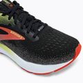 Pánské běžecké boty Brooks Ghost 16 GTX black/mandarin red/green 7