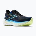 Pánské běžecké boty Brooks Glycerin 22 wide fit black/cobalt/neo yellow 8