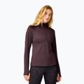 Dámská běžecká mikina Brooks Dash 1/2 Zip 3.0 brown
