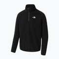 Pánská fleecová mikina The North Face 100 Glacier 1/4 Zip černá