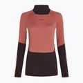 Dámská termoakční mikina icebreaker 200 Oasis Sonebula High Neck bittersweet/cedar 8