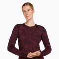 Dámské termo tričko longsleeve  icebreaker Merino 260 Vertex LS Crewe Frozen Forms black/ port/j 4