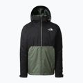 Pánská péřová bunda The North Face Millerton Insulated green/black NF0A3YFIWTQ1