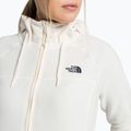 Dámská fleece mikina The North Face Homesafe FZ Fleece Hoodie bílá NF0A55HNR8R1 6