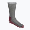 Trekingové ponožky Smartwool Classic Mountaineer Maximum Cushion Crew šedo-červené SW0133000031