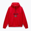 Pánská mikina Napapijri Burgee Half Zip Hooded 2.0 red goji 5