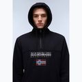 Pánská mikina Napapijri Burgee Half Zip Hooded 2.0 černá 041 4