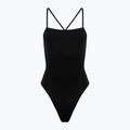 Dámské jednodílné plavky Hurley Solid Square Neck Moderate One Piece Swimsuit Black