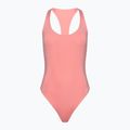 Dámské jednodílné plavky Hurley O&O Solid Racerback Moderate Pacific pink