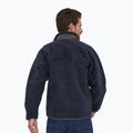 Pánská fleecová mikina Patagonia Classic Retro-X new navy w/wax red 2