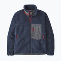Pánská fleecová mikina Patagonia Classic Retro-X new navy w/wax red 8