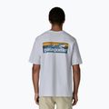 Pánské tričko Patagonia Boardshort Logo Pocket Responsibili white 3