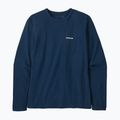 Dámské trekingové tričko Patagonia P-6 Logo Responsibili-Tee LS tidepool blue 8