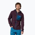 Pánská trekingová mikina Patagonia R1 Air Full-Zip obsidian plum