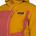 Dámská softshellová bunda Patagonia R1 CrossStrata Hoody burl red 3